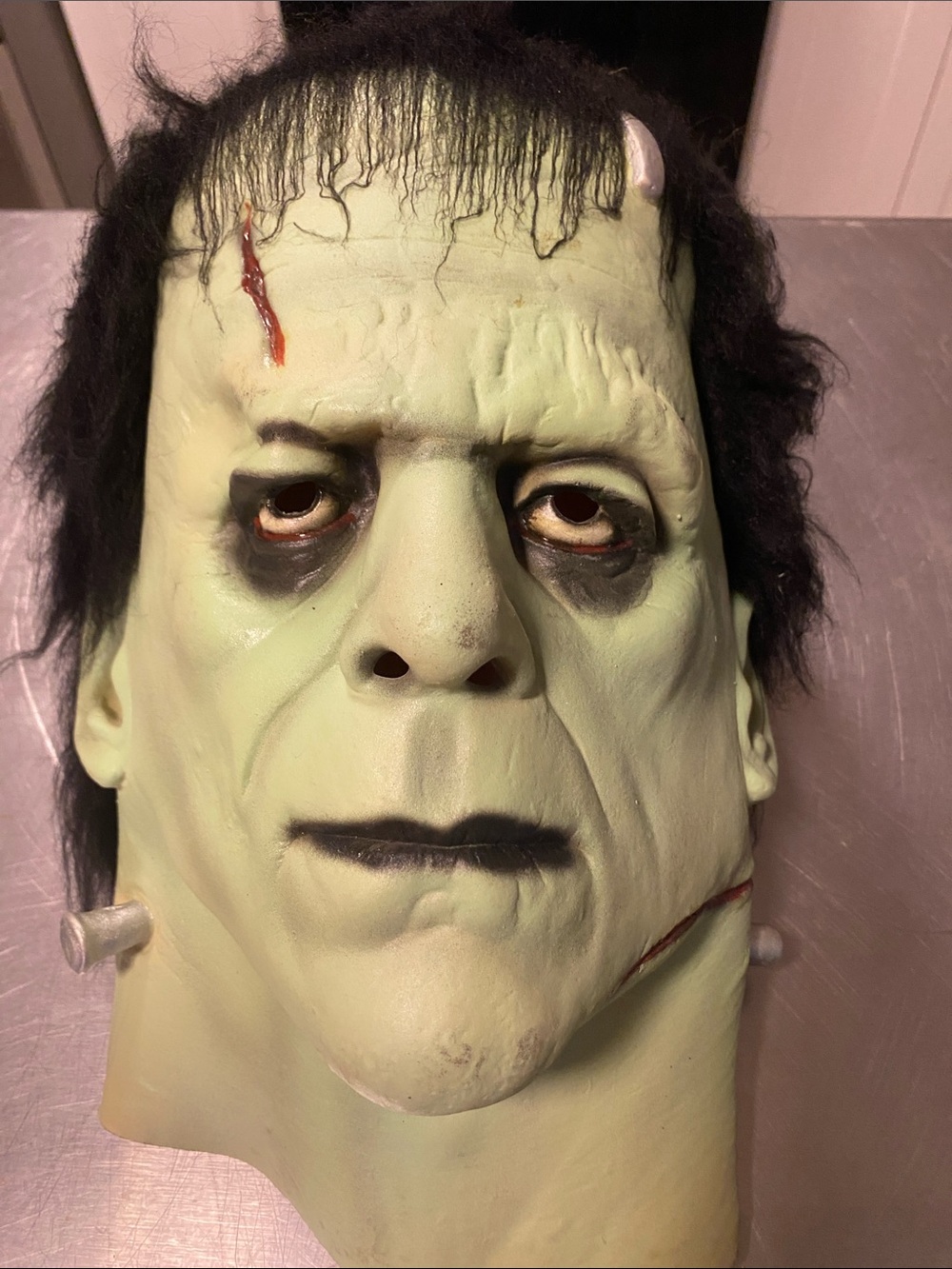 Frankenstein Monster Adult Costume Mask - Green Brand new in